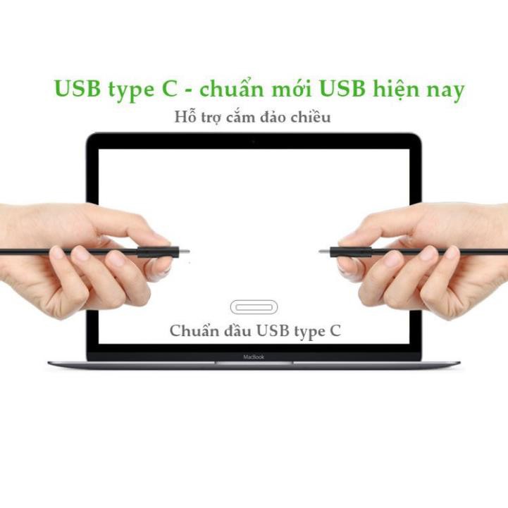 Cáp chuyển đổi USB Type C sang Lan Ugreen 30287 cao cấp - Hapugroup