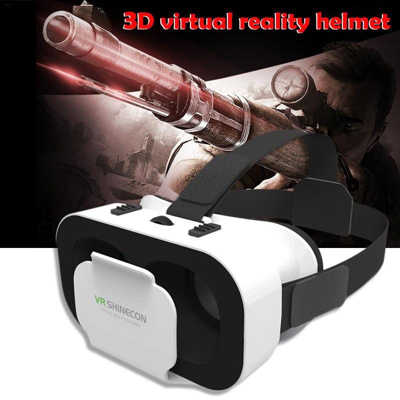 VR Shinecon 5th Generations 3D Glasses Virtual Reality Portable Box