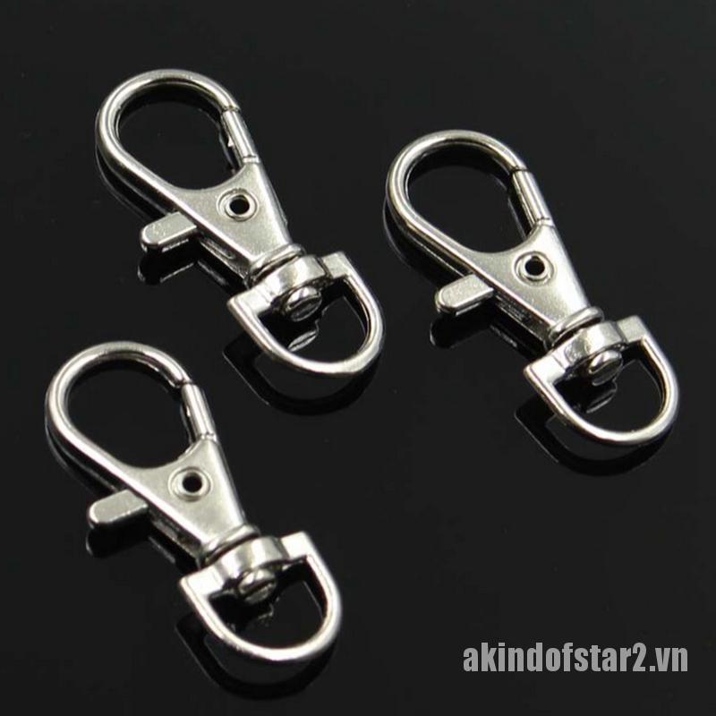 10 Móc khóa bằng hợp kim nhôm mini