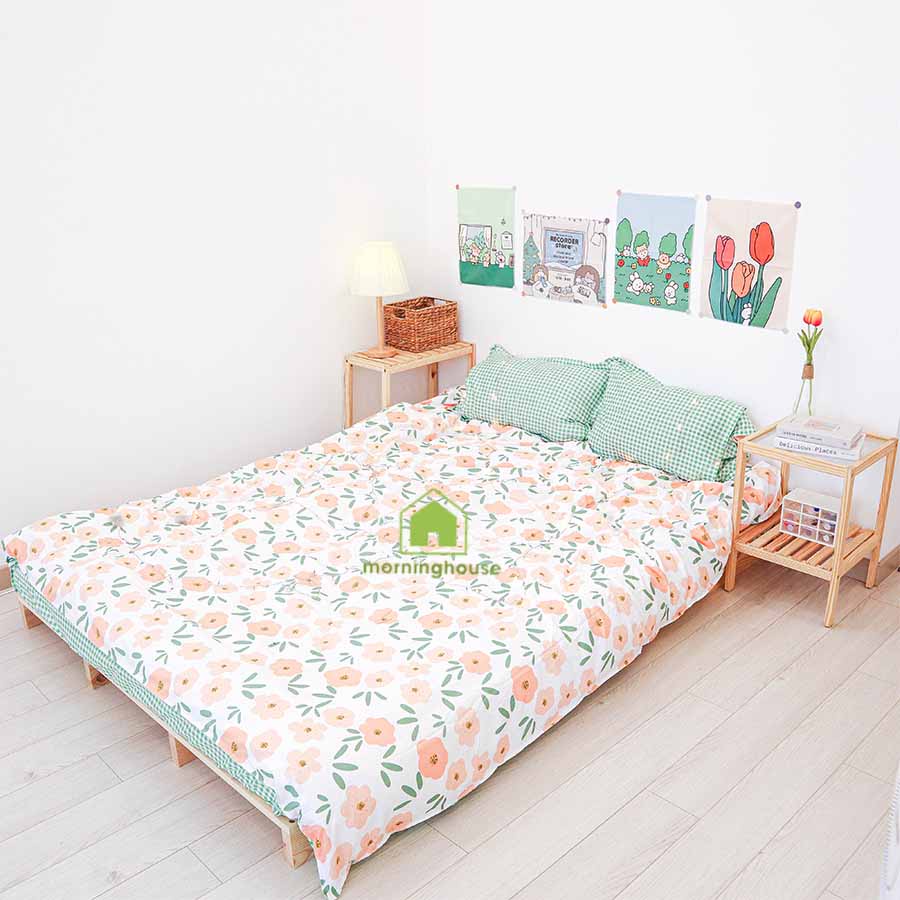 [Mã LIFEBKA5 giảm 10% tối đa 1 Triệu đơn 500k] Giường Pallet Gỗ - Giường Pallet Gấp Gọn Morning House