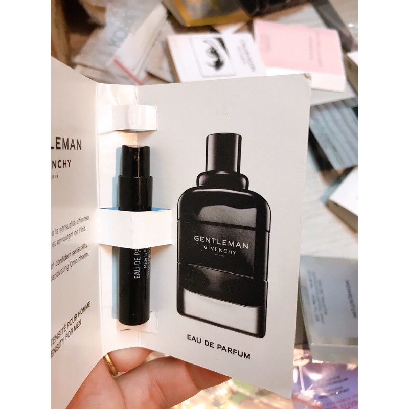 Vial 1ML Nước hoa nam Gentleman Givenchy edt | WebRaoVat - webraovat.net.vn