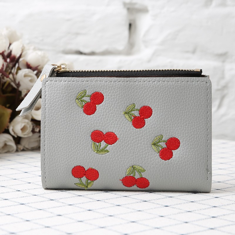Ví nữ  mini cầm tay cherry R10 Shalla