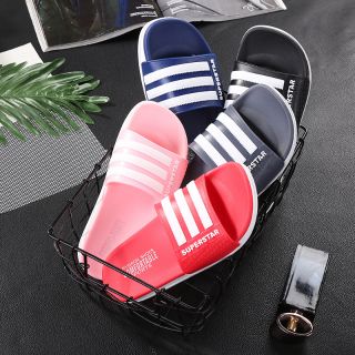 Dép quai ngang SUPERSTAR 4 màu nam nữ- trừ hao 1 size