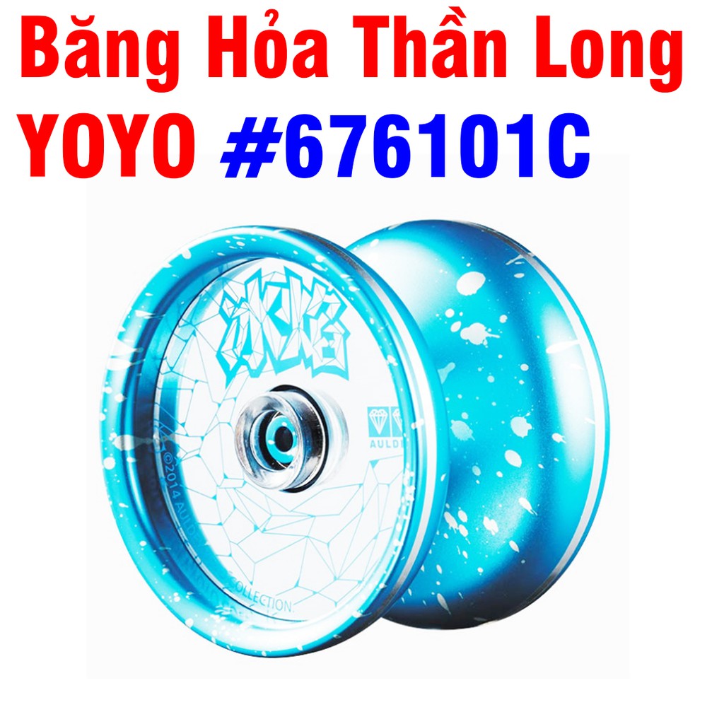 yoyo Băng Hỏa Thần Long mã 676101C hãng Auldey bằng kim loại Đồ chơi con quay trẻ em