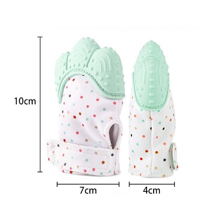 Găng Tay Silicone Nhiều Màu Cho Bé