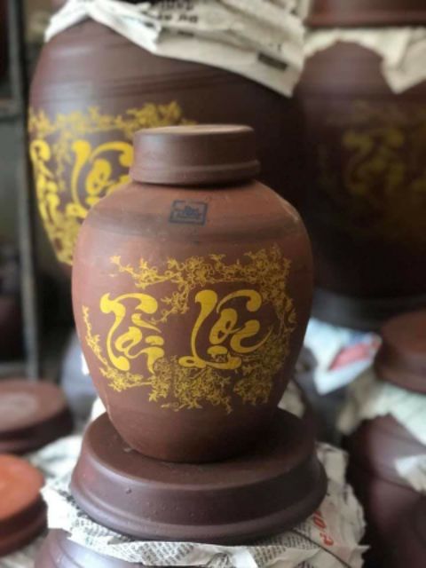 Chum rượu sành đủ size 2l, 3l, 4l, 5l Bát Tràng