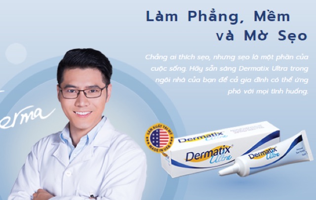 ✅KEM MỜ SẸO DERMATIX ULTRA ADVANCED SCAR FORMULA GEL (tuýp 7g và 15g)