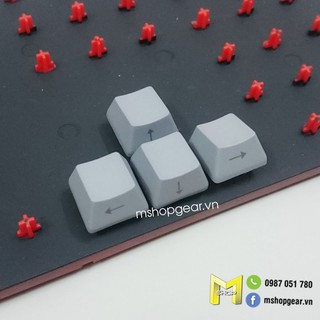 Keycap set điều hướng lẻ màu xám thick pbt OEM profile