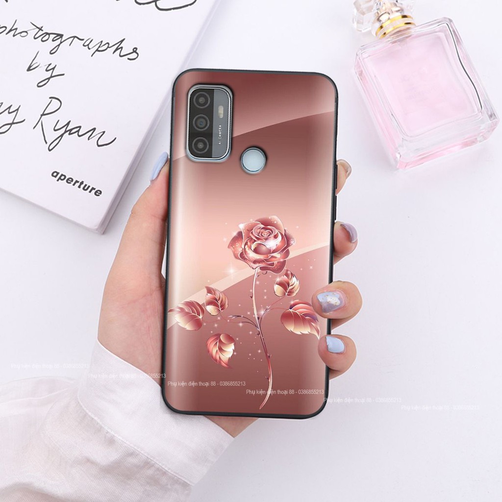 Ốp lưng Oppo A53 hình hình hoa, thiên nga, đẹp thời trang - CAO CẤP - SANG TRỌNG