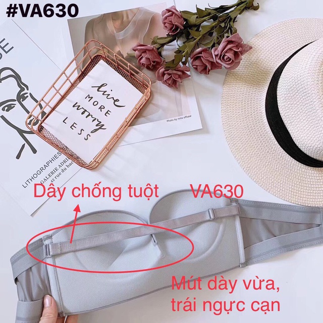 Áo ngực chống tụt cài trước nâng ngực cực hot AS52
