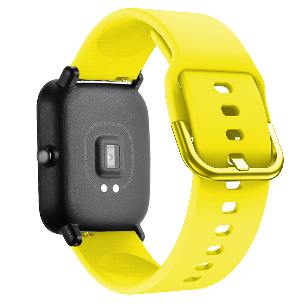 Dây Đồng Hồ Bằng Silicon 20mm Cho Huami Amazfit Pop / Amazfit Gts 2 / Haylou LS02 / COLMI P8