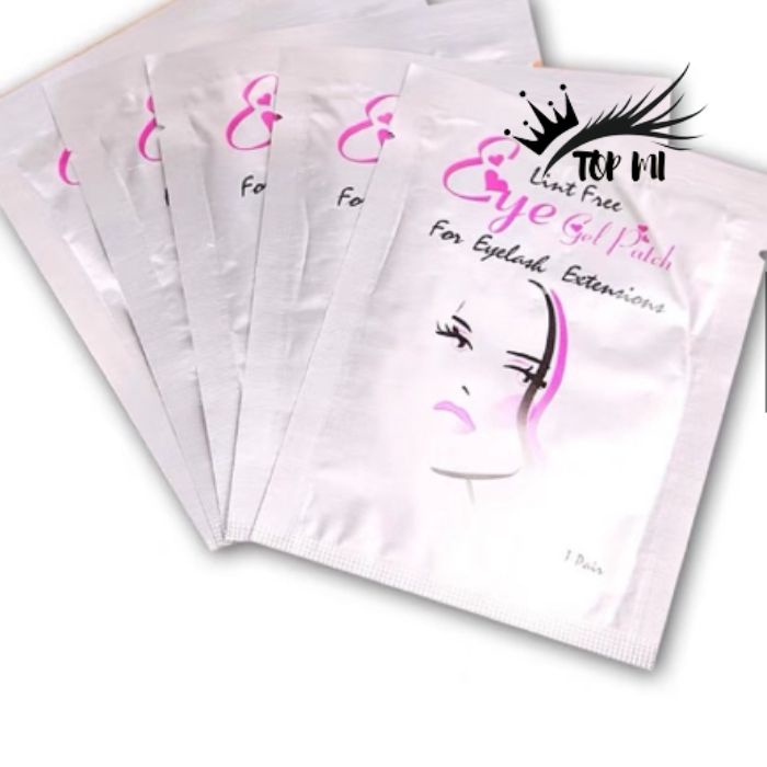 Miếng dán mi dưới colagen, Gel pad dán mi an toàn tiện lợi khi nối mi  TopMi