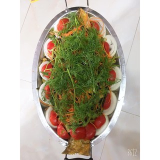 Khay Om Cá Bằng Inox