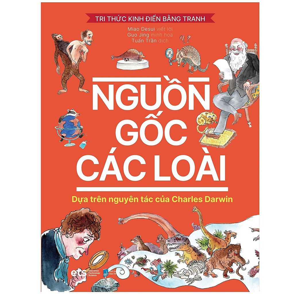 Sách - Tri Thức Kinh Điển Bằng Tranh - Nguồn Gốc Các Loài [Alpha Books] [ AlphaBooks]