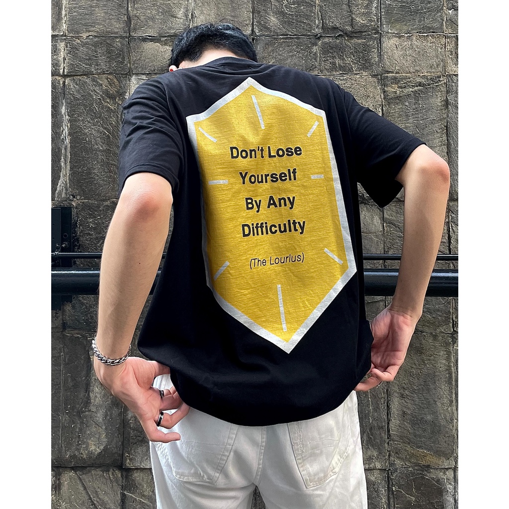 Áo Khoác Hoodie Nỉ Bông, Áo Thun Unisex Màu Đen In Nhũ Oversize