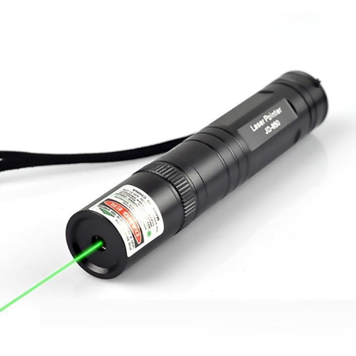 Đèn pin Laser YL-303, tia xanh lá, cực mạnh, siêu sáng 5*