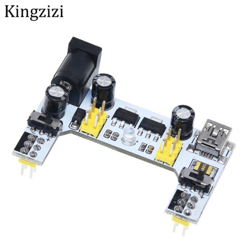 Mô đun nguồn điện mạch cắm dây MB102 hai chiều 3.3V 5V