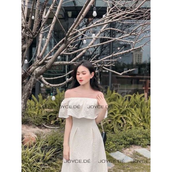 💋💋Váy trễ vai bánh bèo tiểu thư newww xinhhh cáaa💯💯💯