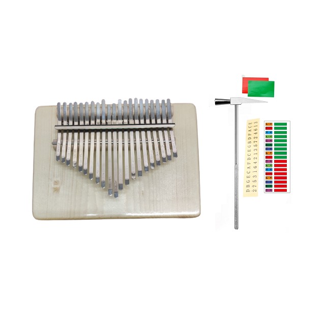 [KALIMBA 21 PHÍM ] Đàn kalimba 21 phím giá rẻ gỗ nguyên khối Mahogany hiệu TONIC KALIMBA M21