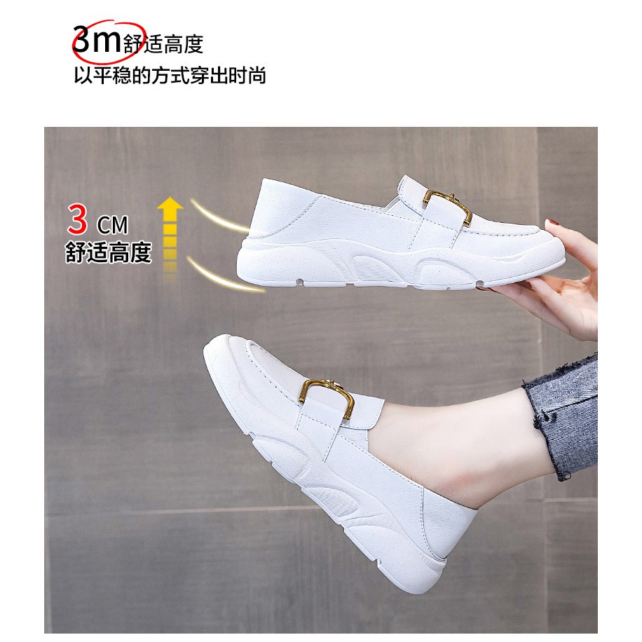Giày VISCOSE Nữ Da PU Thời Trang Hàn Quốc Trend 2021