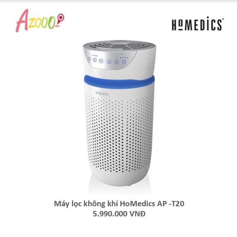 Máy lọc không khí HoMedics AP-T20 [BẢO HÀNH CHÍNH HÃNG 2 NĂM]