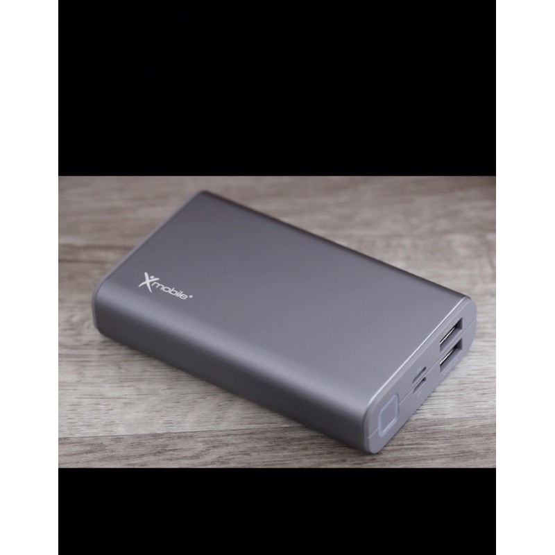 [[ GIÁ TỐT ]] Pin sạc dự phòng 10.000 mAh Lightning Xmobile LJ JP90S Nhôm Xám