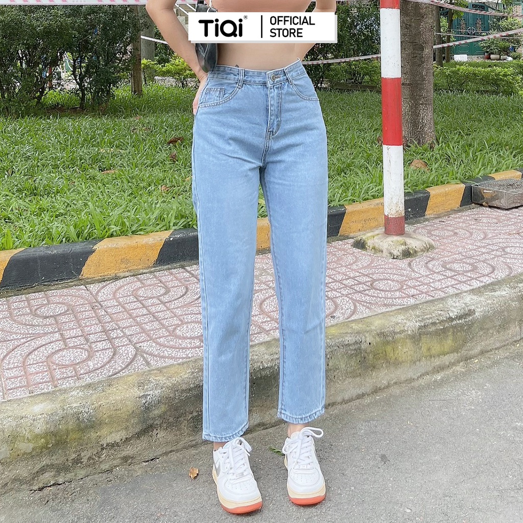 Quần baggy nữ lưng cao màu Đen Xám Xanh TiQi Jeans B1-77 | BigBuy360 - bigbuy360.vn