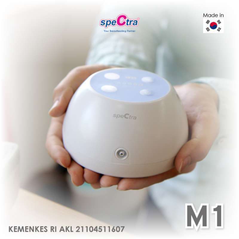 (Bảo hành 24 tháng) Máy hút sữa điện đơn Spectra M1 tích pin sạc (Sản xuất tại Hàn Quốc)