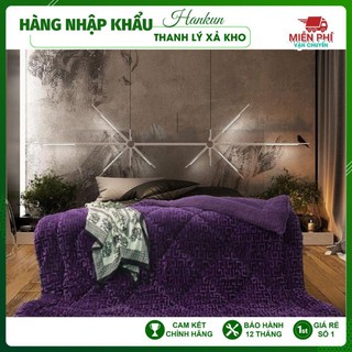 [3.5kg] Chăn lông cừu chữ vạn siêu ấm/mền lông