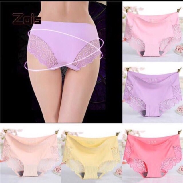 Quần lót đúc lạnh phối ren fom 48-58kg