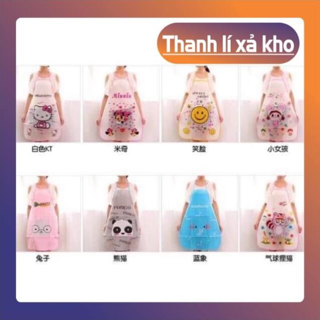 XẢ KHO Mua Lẻ Rẻ Như Sỉ Tạp dề nấu bếp cute ( giao ngẫu nhiên) Đồ Gia Dụng BinBon