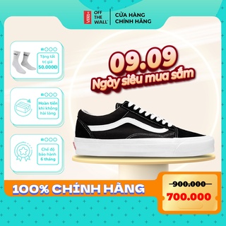 Giày Sneaker Nam, Giày Vans Vault Style 36 Black Chính Hãng cho nam nữ