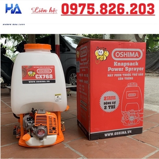 Bình phun thuốc, bình xịt 25l oshima 768 cx, bình phun xịt máy 25l oshima 768 cx