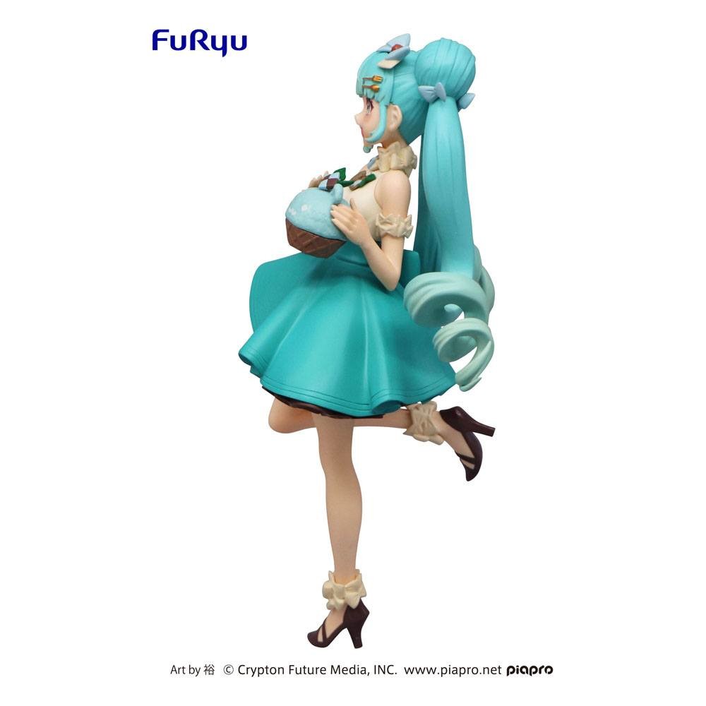 Mô Hình Figure Nhân Vật Anime Piapro Characters, Hatsune Miku, Sweet Sweets, Mint Chocolate Ver. (FuRyu) Chính Hãng