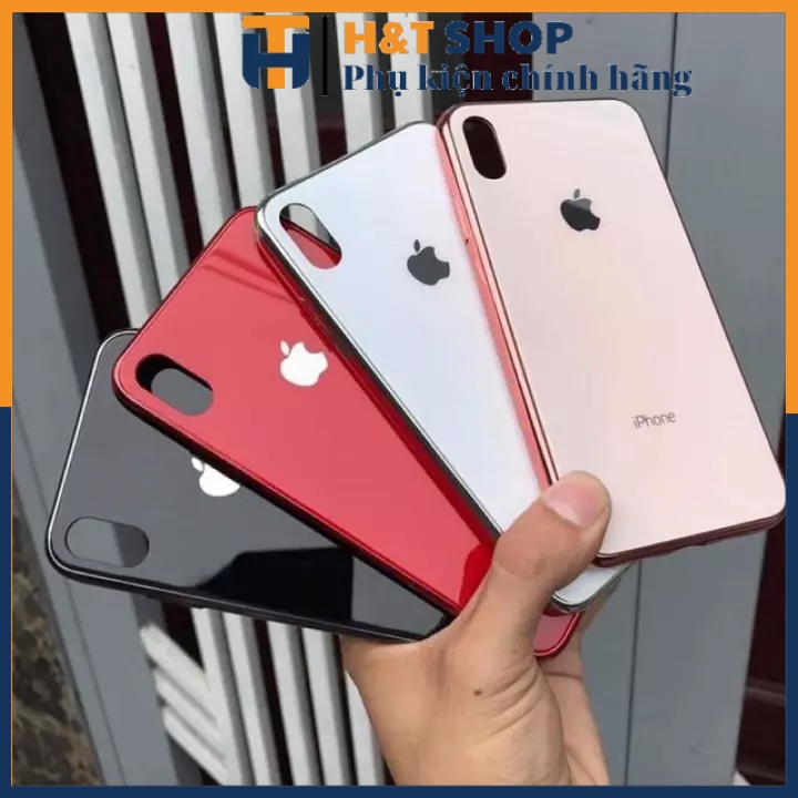 Ốp kính cường lực Iphone viền dẻo chống va đập và trầy xước đủ dòng 6,6Plus,7,7Plus,8,8Plus, X,XS MAX