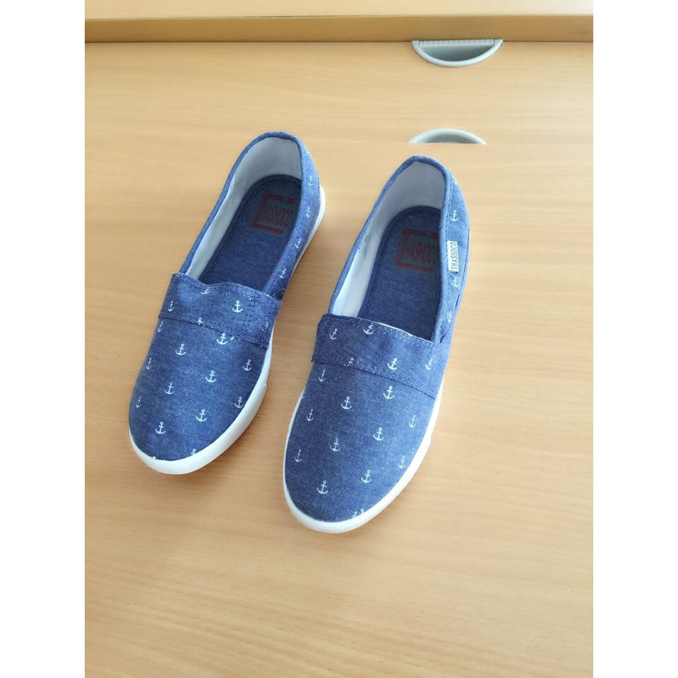 Giầy slip on, giầy lười nữ