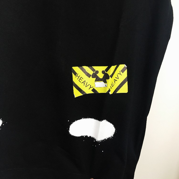 Áo thun tay lỡ unisex Form rộng Off-White Đen form rộng | Lee Hoàng Group | BigBuy360 - bigbuy360.vn