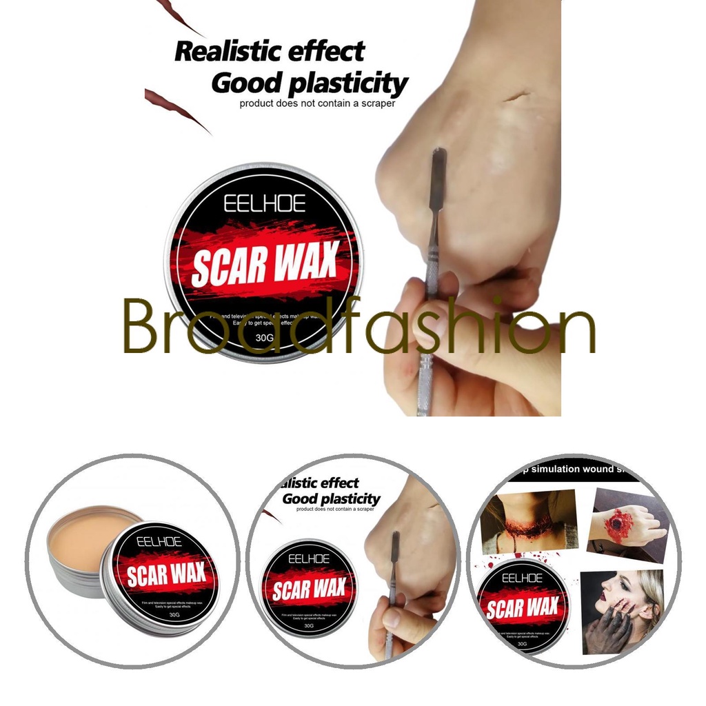 Sáp tạo hiệu ứng hóa trang Halloween an toàn