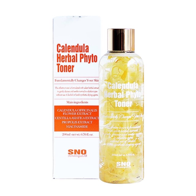 TONER / Toner hoa cúc SNO Calendula Herbal Phyto 200ml