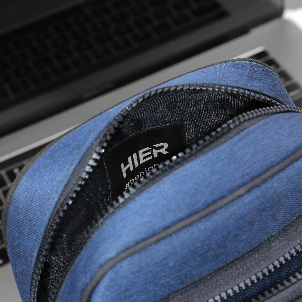 Túi đựng điện thoại nam đeo chéo đựng được Ipad Mini chống sốc chống nước HIER