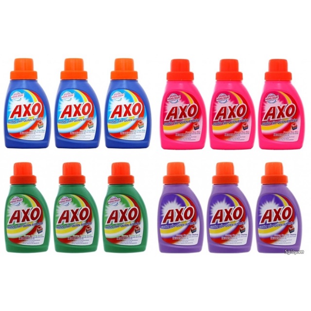 NƯỚC TẨY QUẦN ÁO MÀU AXO 400ML