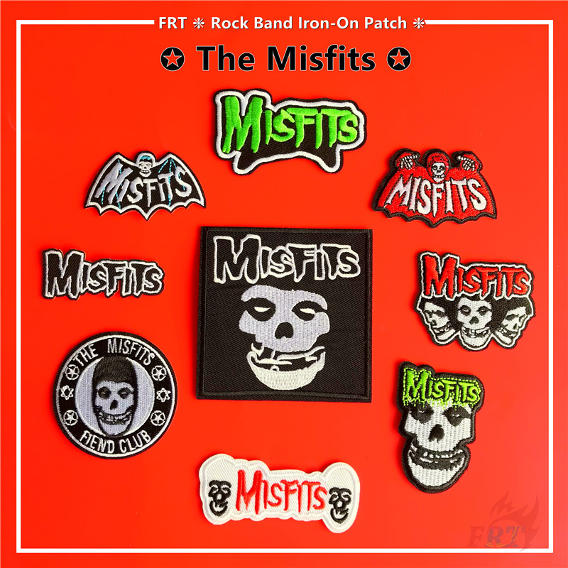 ☸ Sticker Ủi Thêu Hình Ban Nhạc Rock ☸ 1 Sticker Ủi Thêu Hình Đầu Lâu