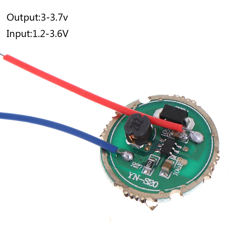Bộ Điều Khiển Đèn LED 3w 17mm / 20mm DC3.7V 1 Chế Độ / 5 Chế Độ