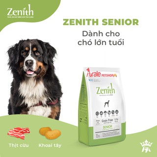 Thức ăn hạt mềm zenith cho chó già 3kg