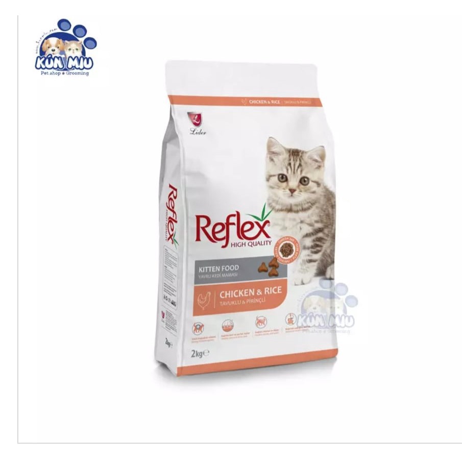 Thức Ăn Cho Mèo Con REFLEX KITTEN Vị Thịt Gà 2kg