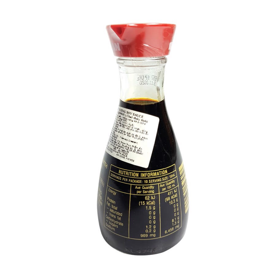 Nước tương soy sauce Kikkoman (chai thủy tinh) 150ml