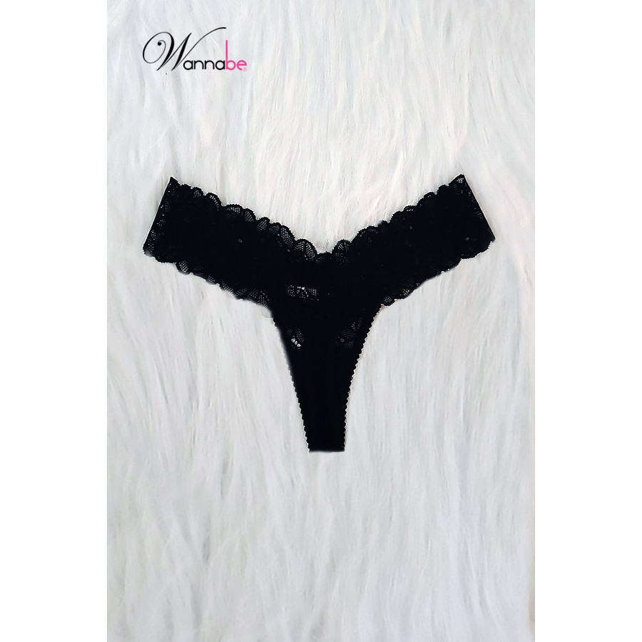 Quần lót ren t-back wannabe qlr01 gợi cảm, quyến rũ