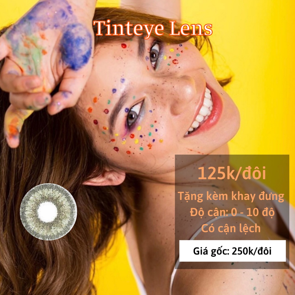 [OFF 50%: 125k/Đôi] Bộ 4 mẫu lens nhẹ nhàng hot trend Tinteye Lens 0 - 6 độ