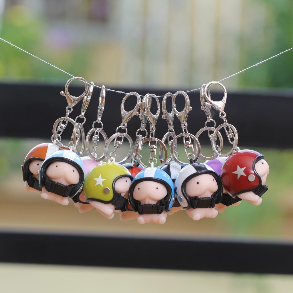 Combo CiuCiu + Mũ bảo hiểm+Móc khoá