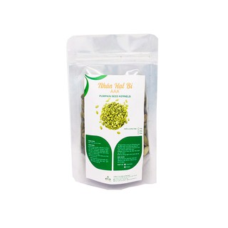 Nhân hạt bí xanh chưa rang sức khỏe xanh 100g/250g/500g - hàng chính hãng